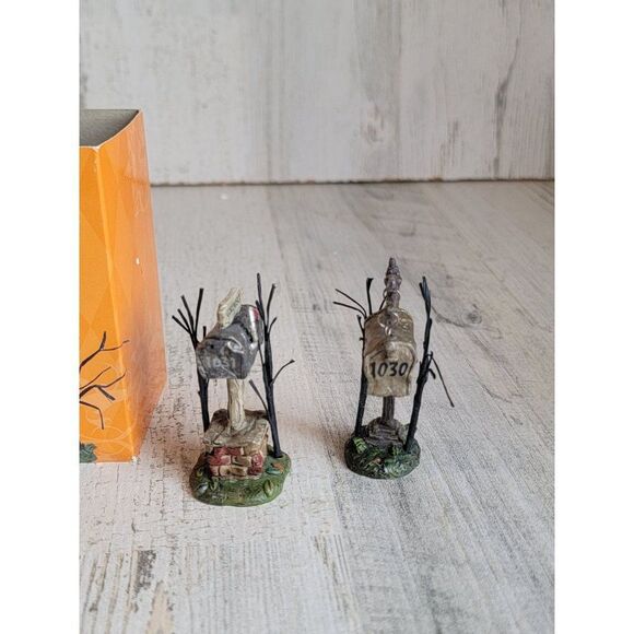 Dept 56 809387 Spooky Mailboxes Halloween Village accessory - Picture 2 of 6